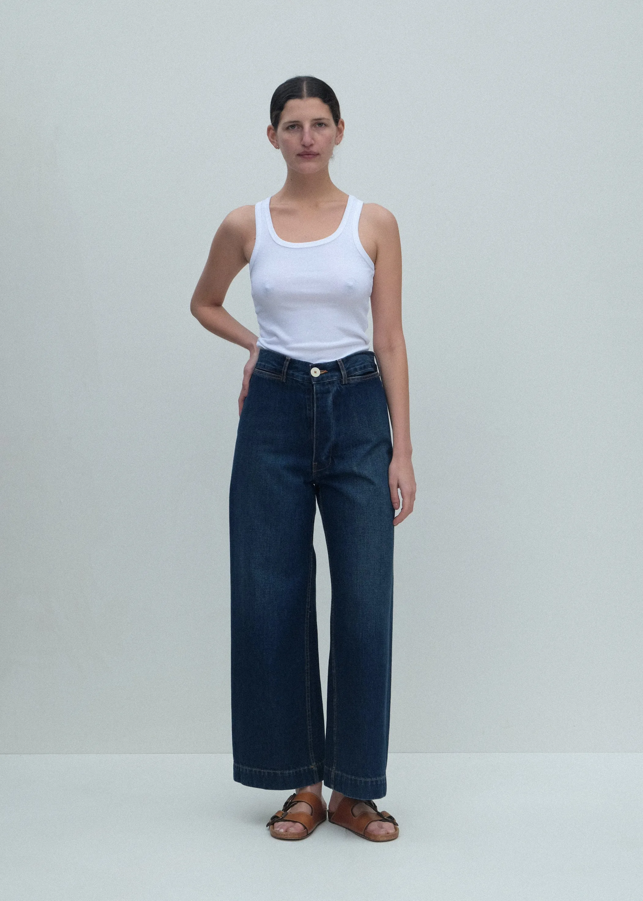 Sailor Pants - Medium Roast Denim sold by Jesse Kamm product image thumbnail 2