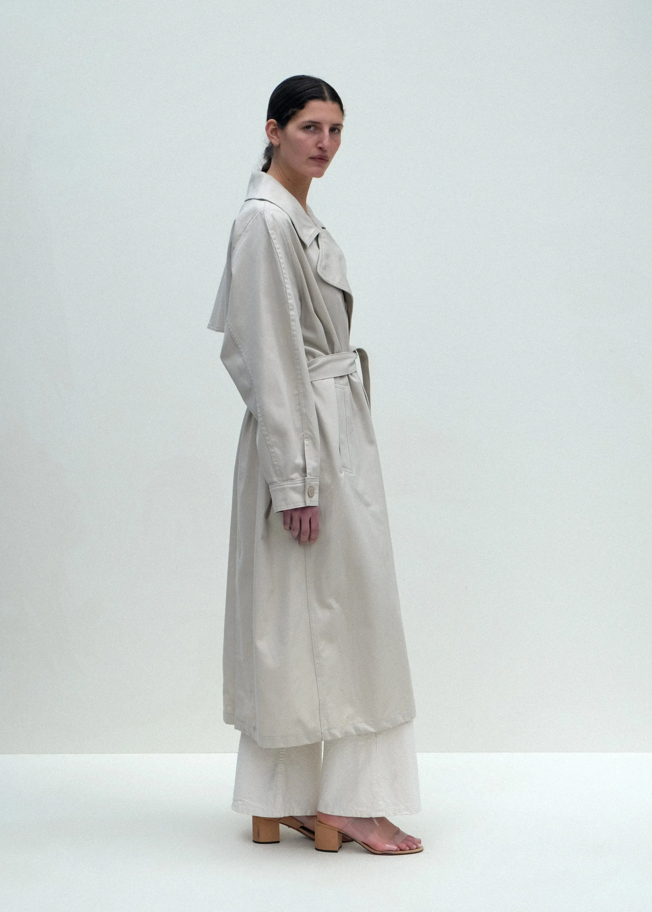 The Car Coat - Taupe sold by Jesse Kamm product image thumbnail 4