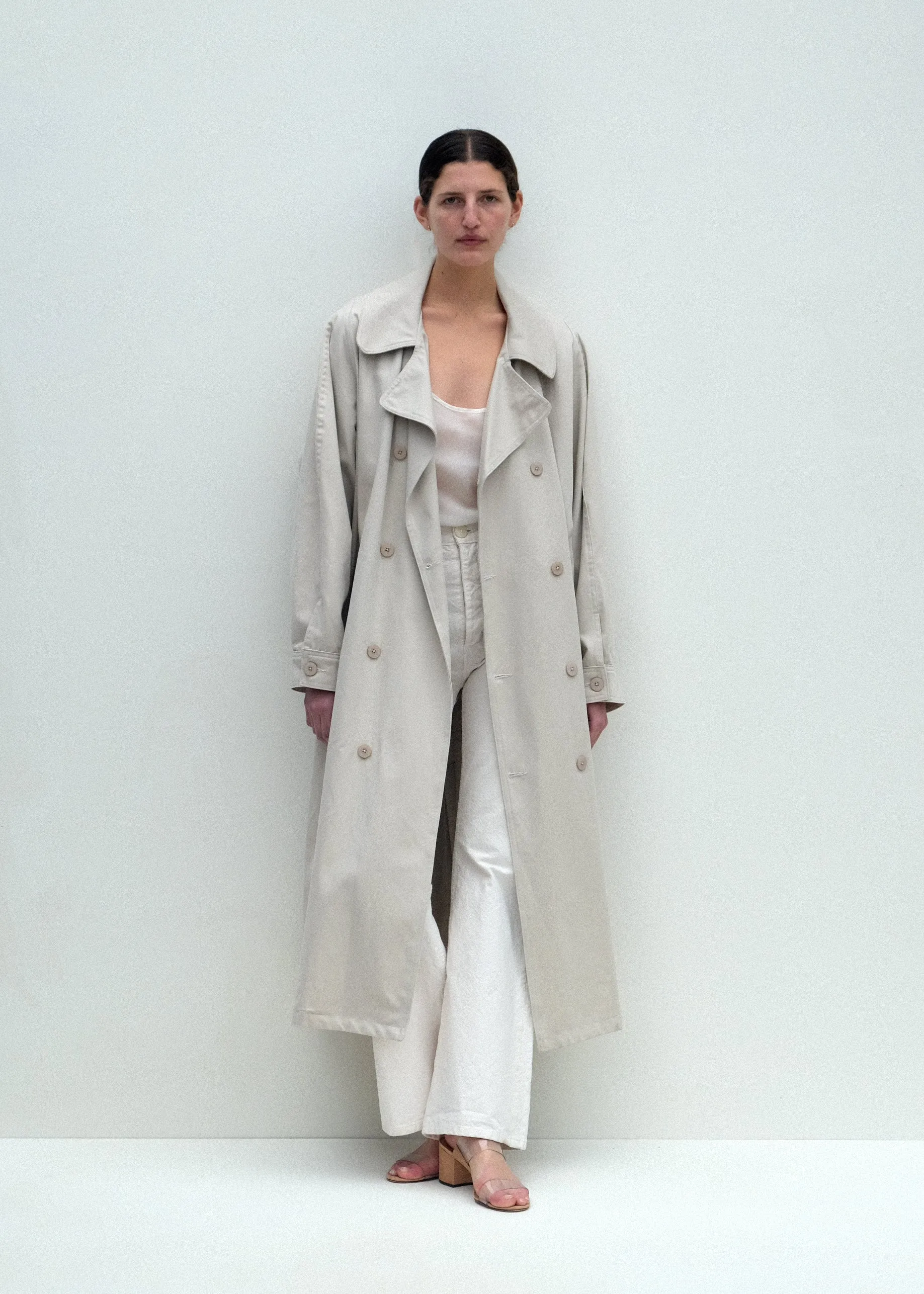 The Car Coat - Taupe sold by Jesse Kamm