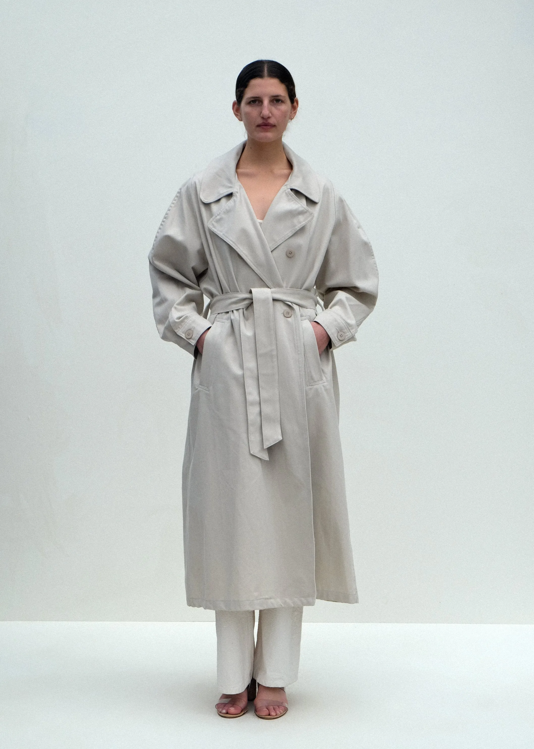 The Car Coat - Taupe sold by Jesse Kamm product image thumbnail 3