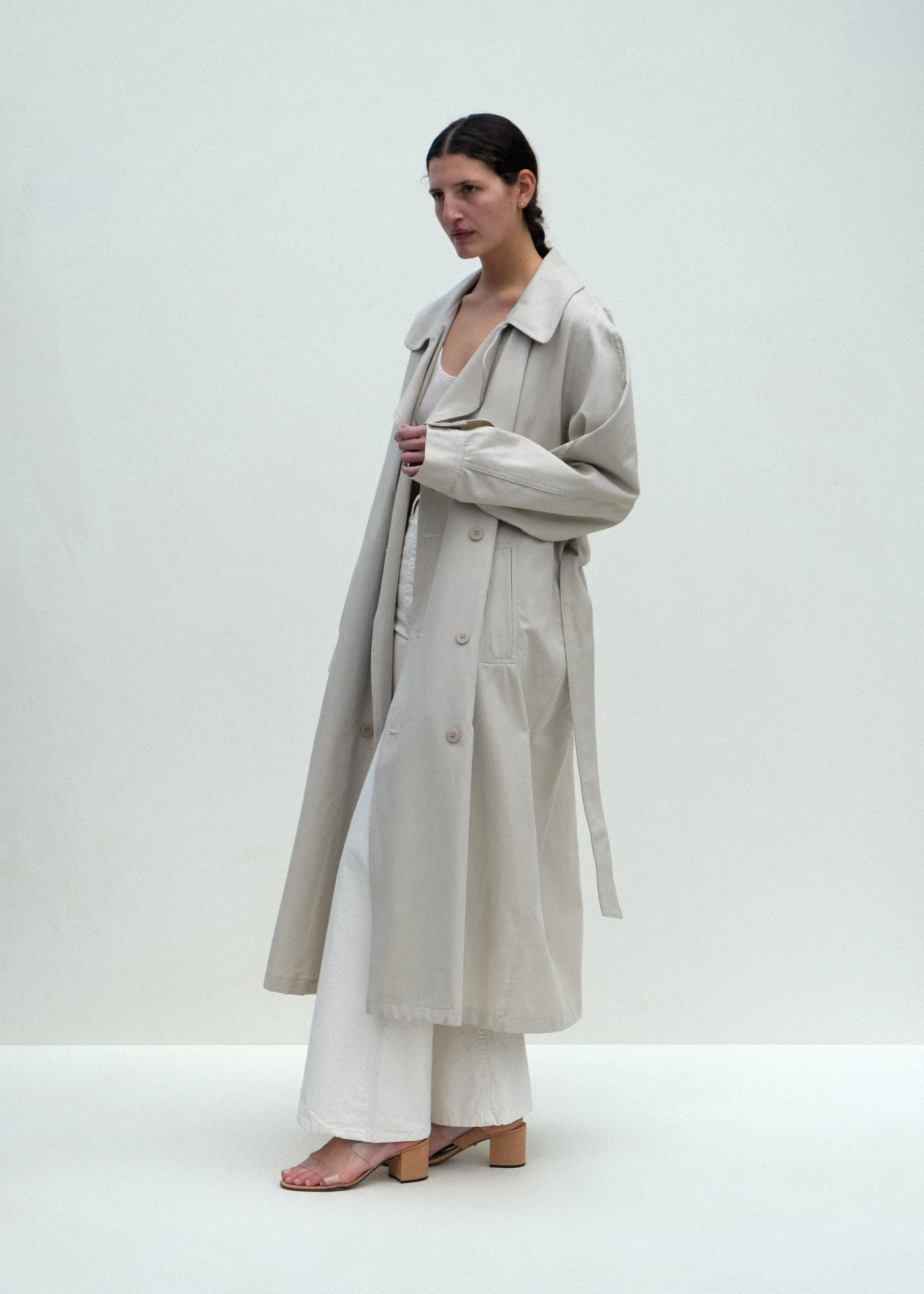 The Car Coat - Taupe sold by Jesse Kamm product image thumbnail 5
