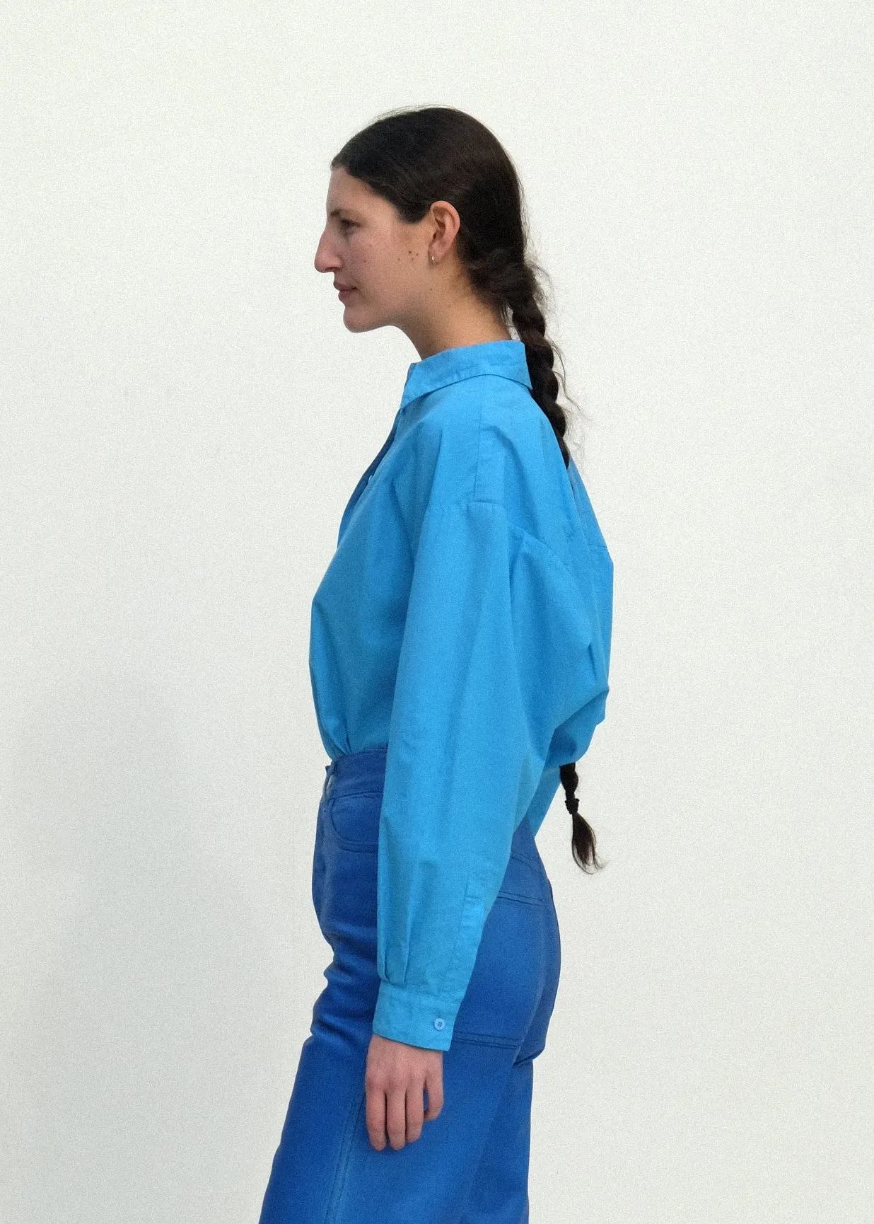 Alberta Shirt - Pool Blue sold by Jesse Kamm product image thumbnail 4