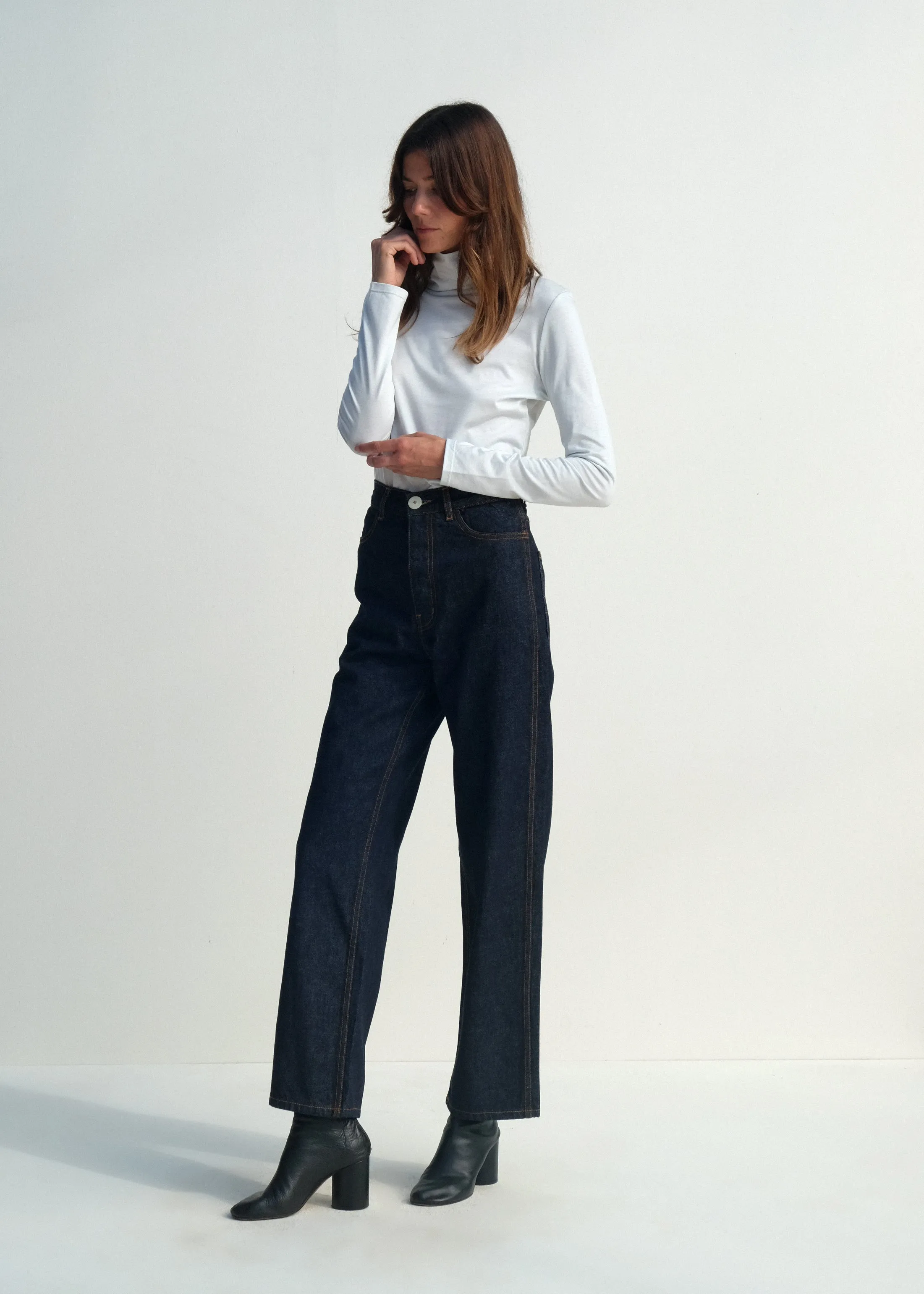 225's - Dark Blue Denim sold by Jesse Kamm product image thumbnail 5