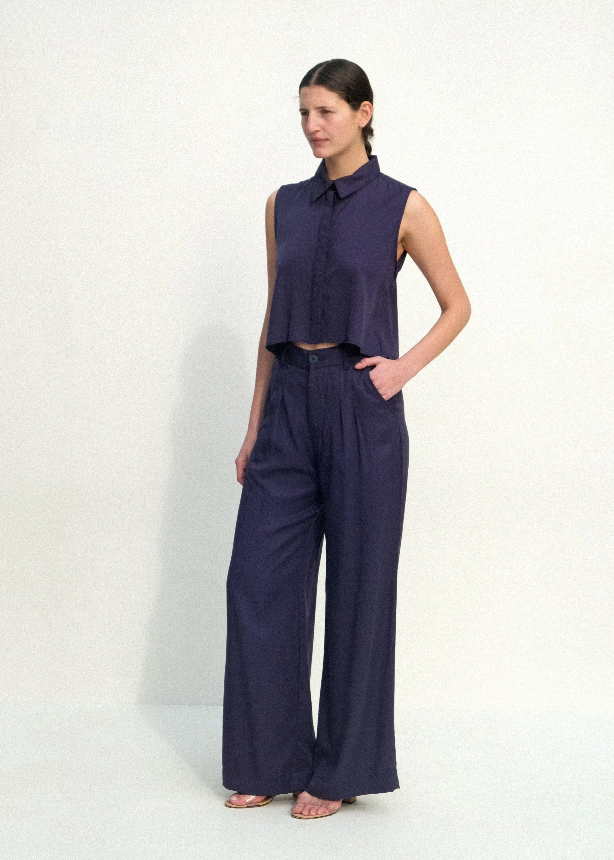 Ellis Top - Navy sold by Jesse Kamm product image thumbnail 4