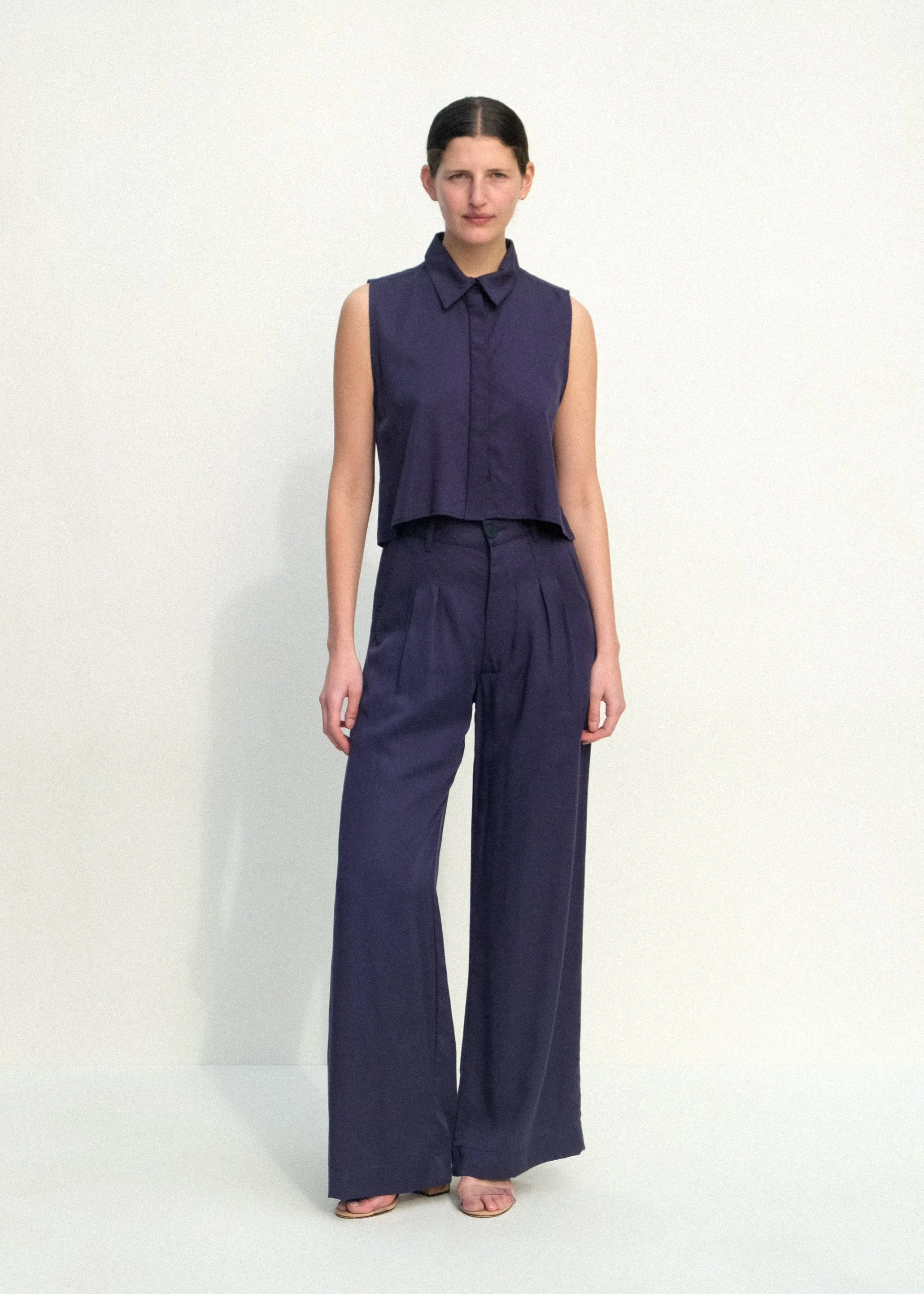 Ellis Top - Navy sold by Jesse Kamm product image thumbnail 2