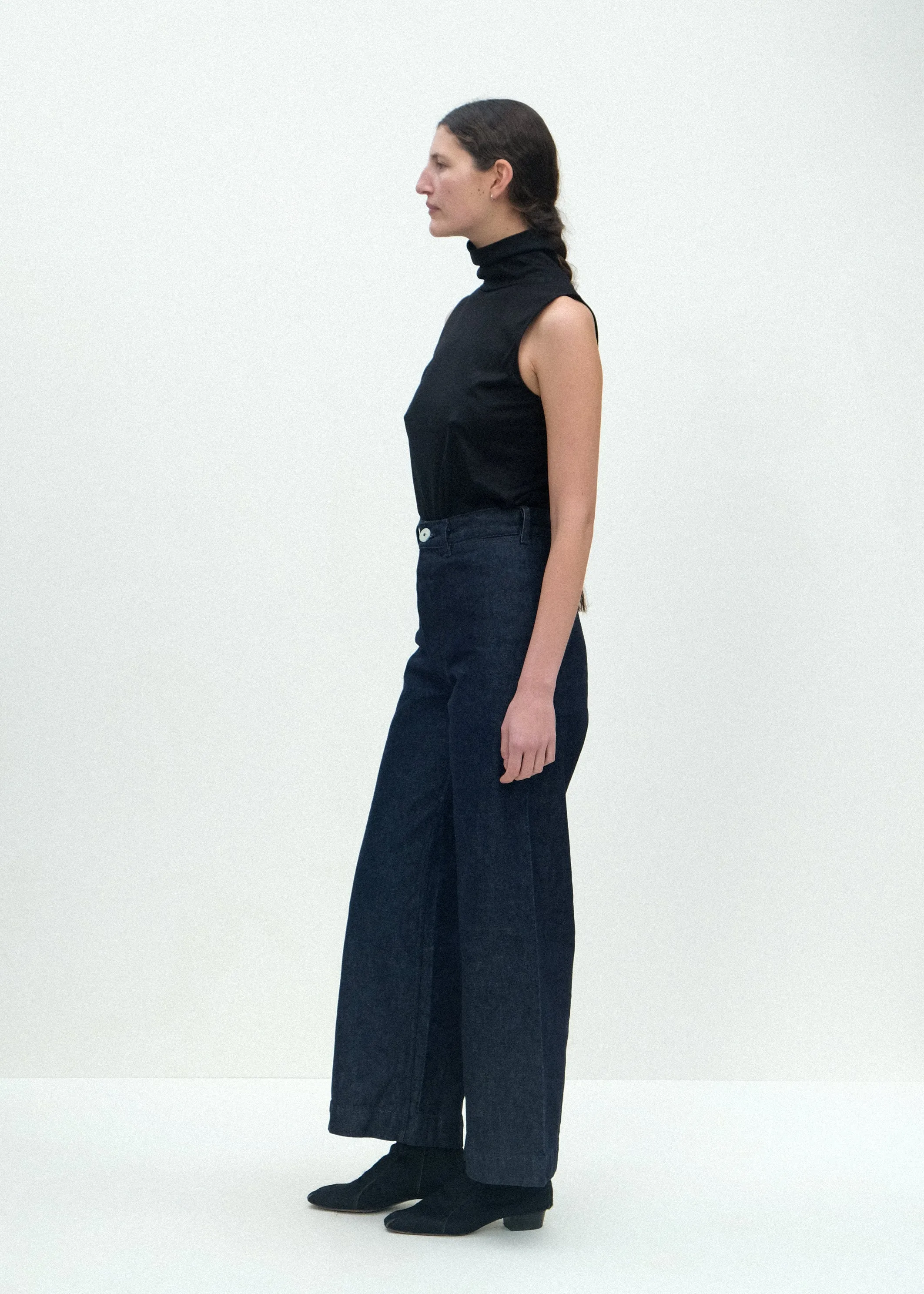 Sailor Pants - Dark Indigo Denim sold by Jesse Kamm product image thumbnail 4