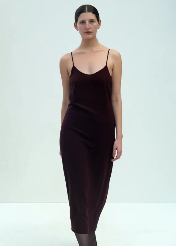 The Slip Dress - Plum made by Jesse Kamm