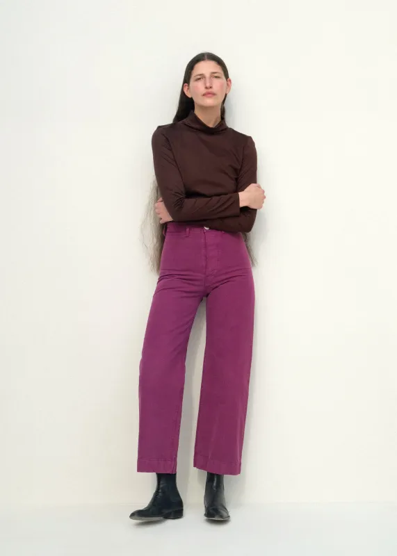 Sailor Pants - Beet made by Jesse Kamm