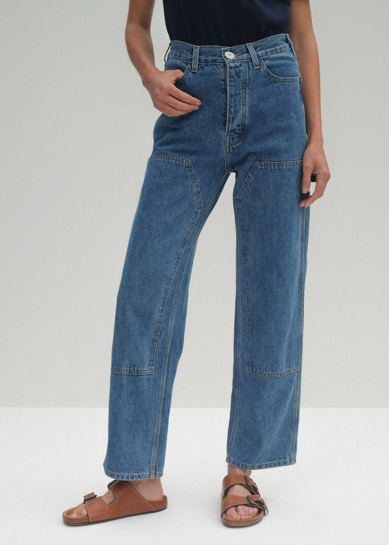 Patchfront Handy Pants - Cowboy Blue sold by Jesse Kamm product image thumbnail 2