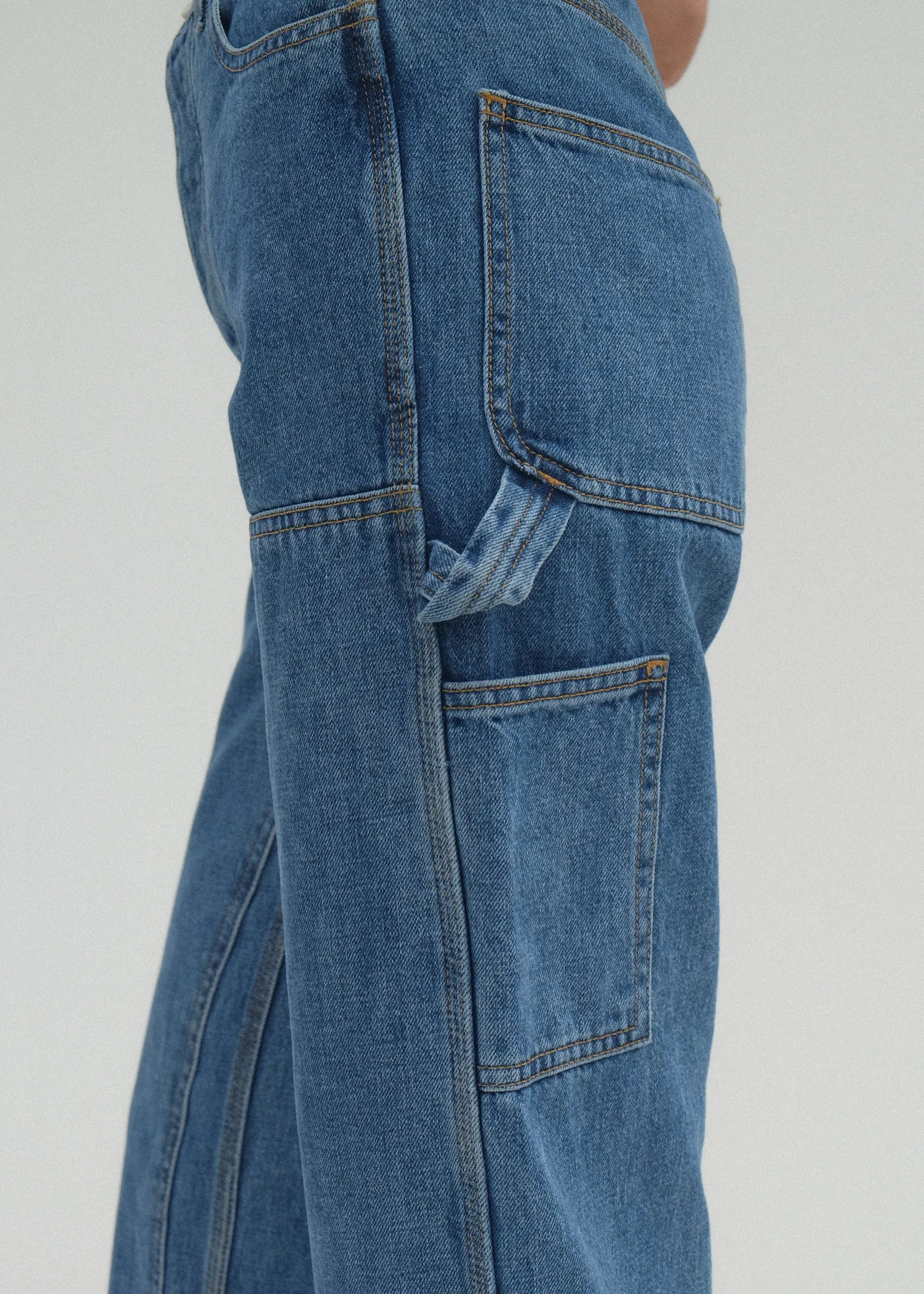 Patchfront Handy Pants - Cowboy Blue sold by Jesse Kamm product image thumbnail 4