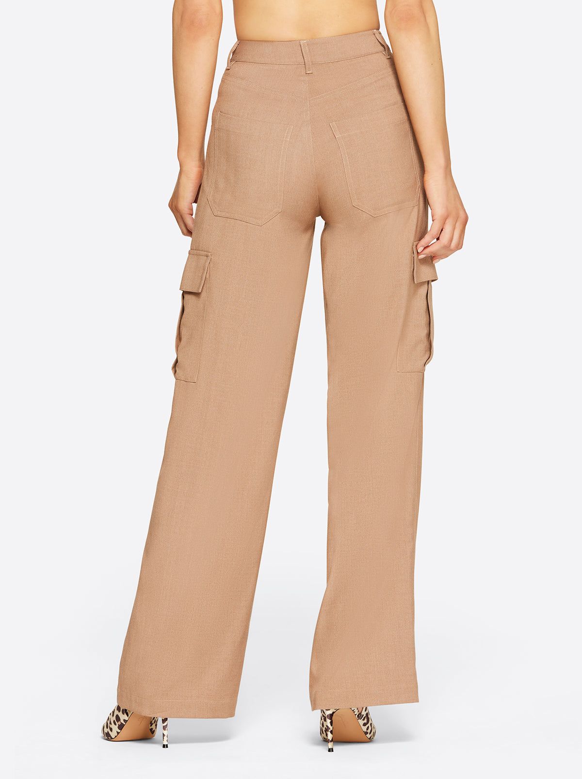 Jenna Cargo Pants in Brownie sold by Jessica Simpson product image thumbnail 3