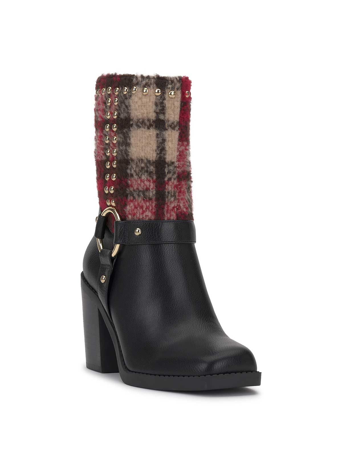 Bernique Bootie in Red Plaid sold by Jessica Simpson product image thumbnail 4
