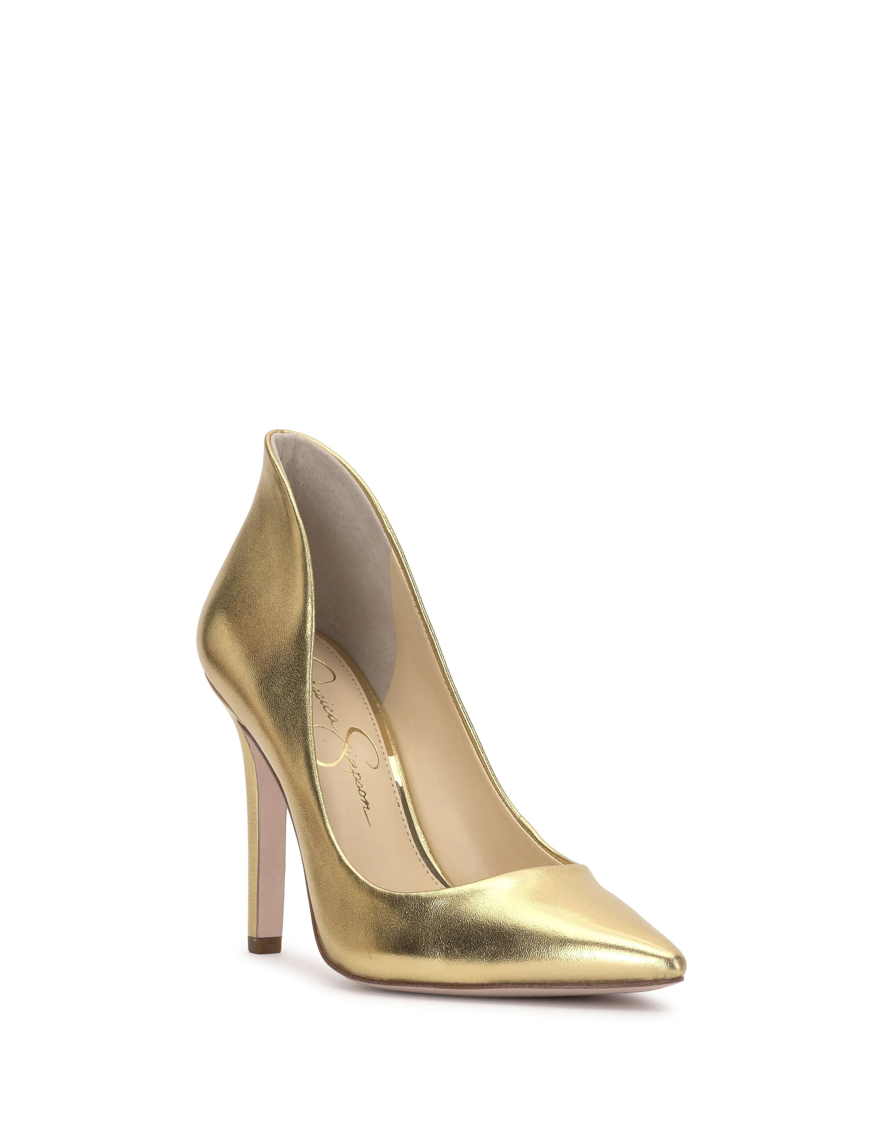 Cambredge Pump in Gold sold by Jessica Simpson product image thumbnail 4