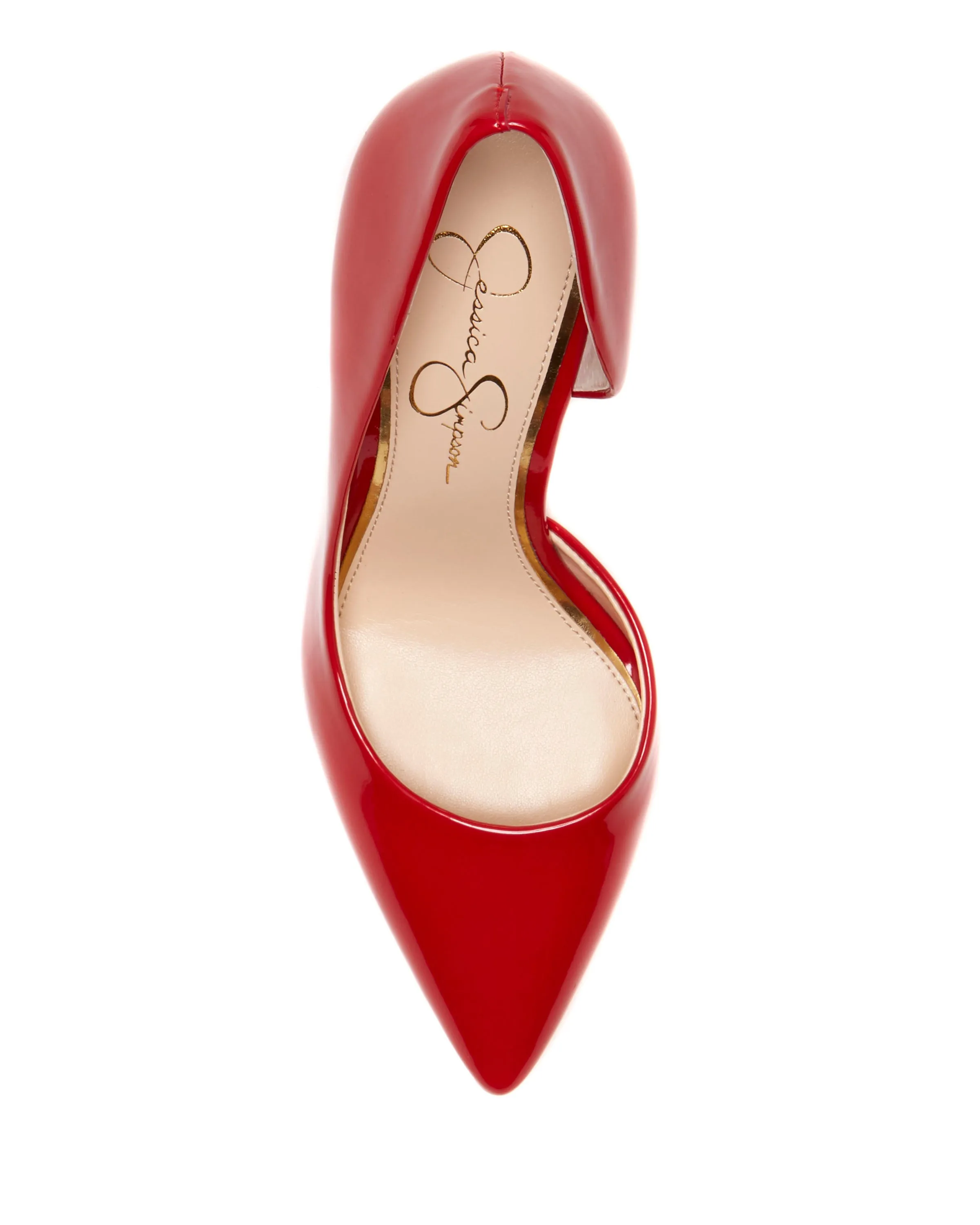 Prizma D'Orsay Pump in Red Patent sold by Jessica Simpson product image thumbnail 5