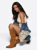 Lisabeth Western Tassel Boot in Brown Sugar sold by Jessica Simpson