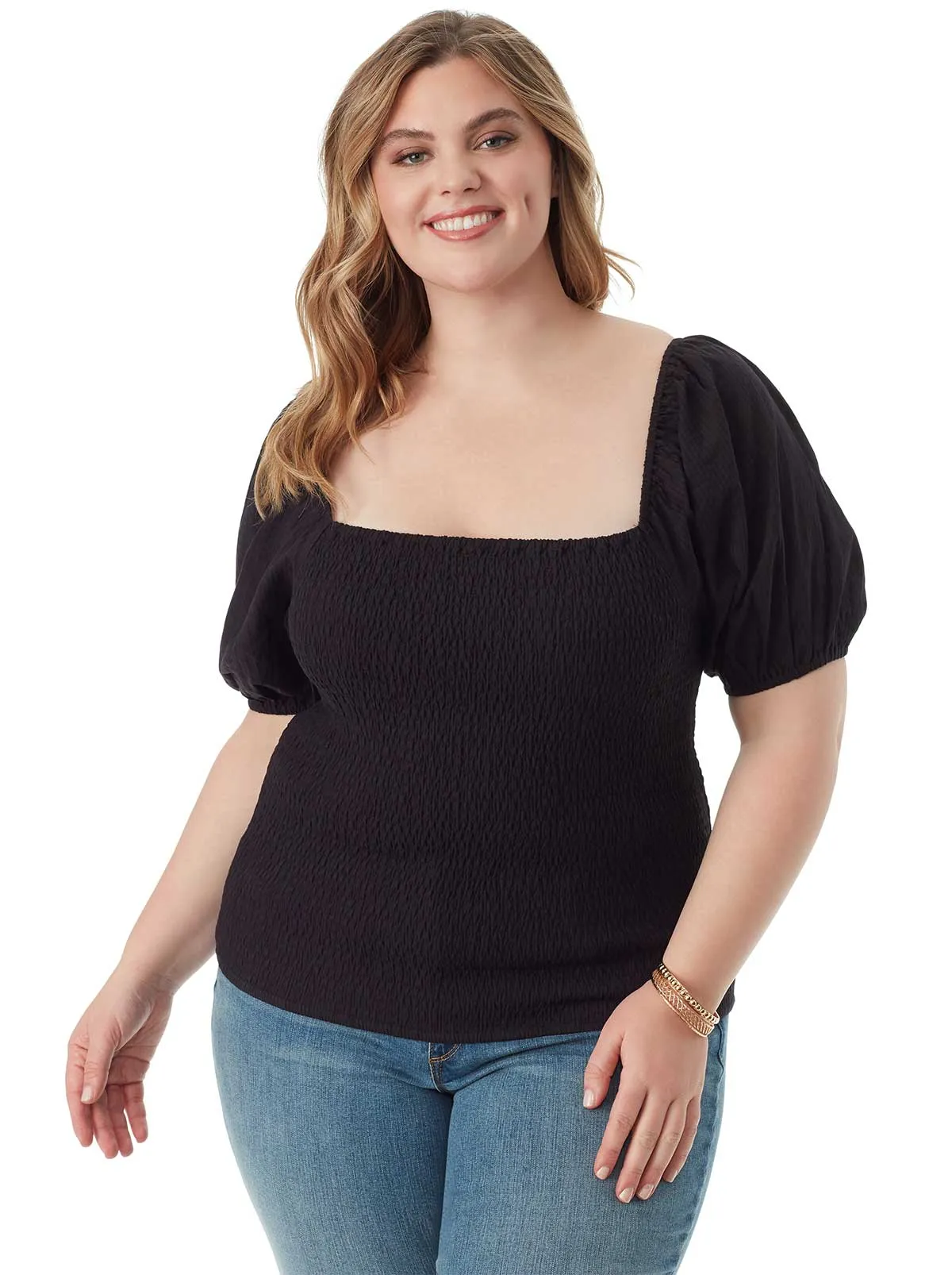 Diamond Top in Black sold by Jessica Simpson