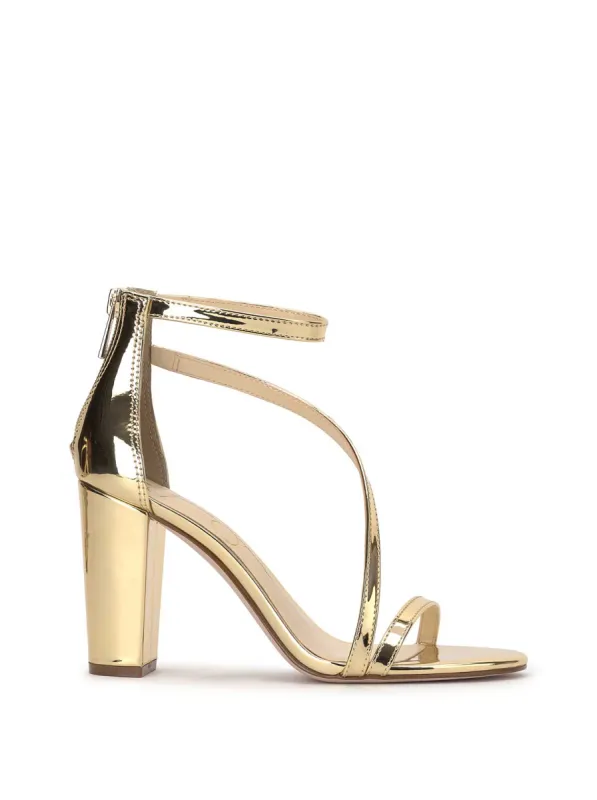 Sloyan High Heel Sandal in Gold sold by Jessica Simpson