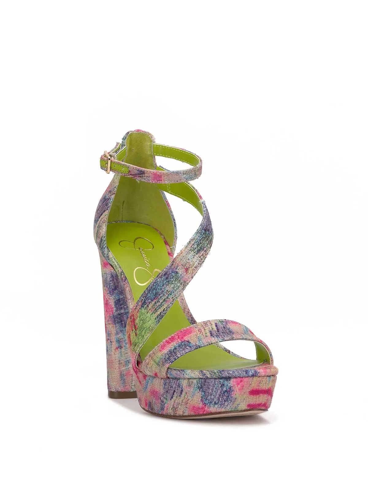 Iley Platform Sandal in Garden Dream sold by Jessica Simpson product image thumbnail 4