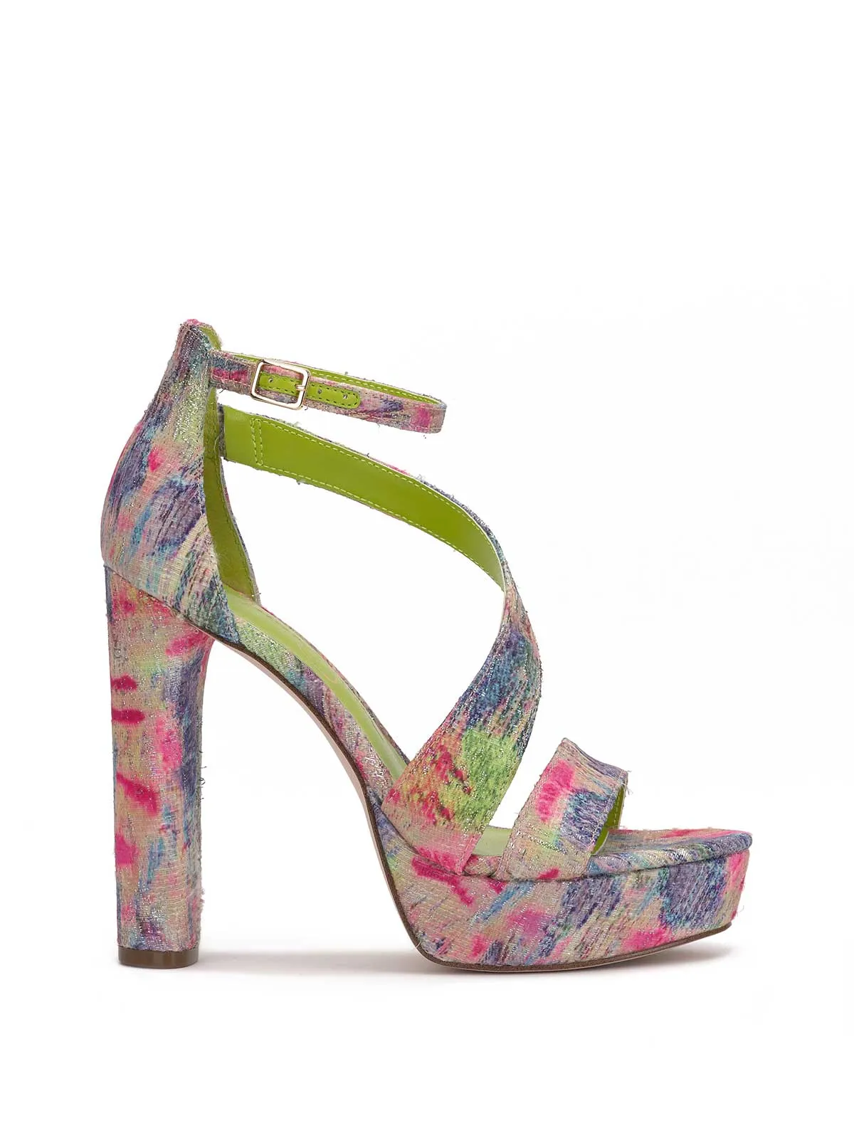 Iley Platform Sandal in Garden Dream sold by Jessica Simpson