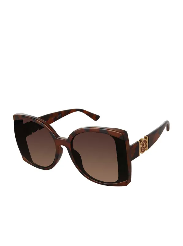 Square Sunglasses in Tortoise sold by Jessica Simpson