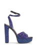 Iralin Platform Sandal in Midnight Blue sold by Jessica Simpson