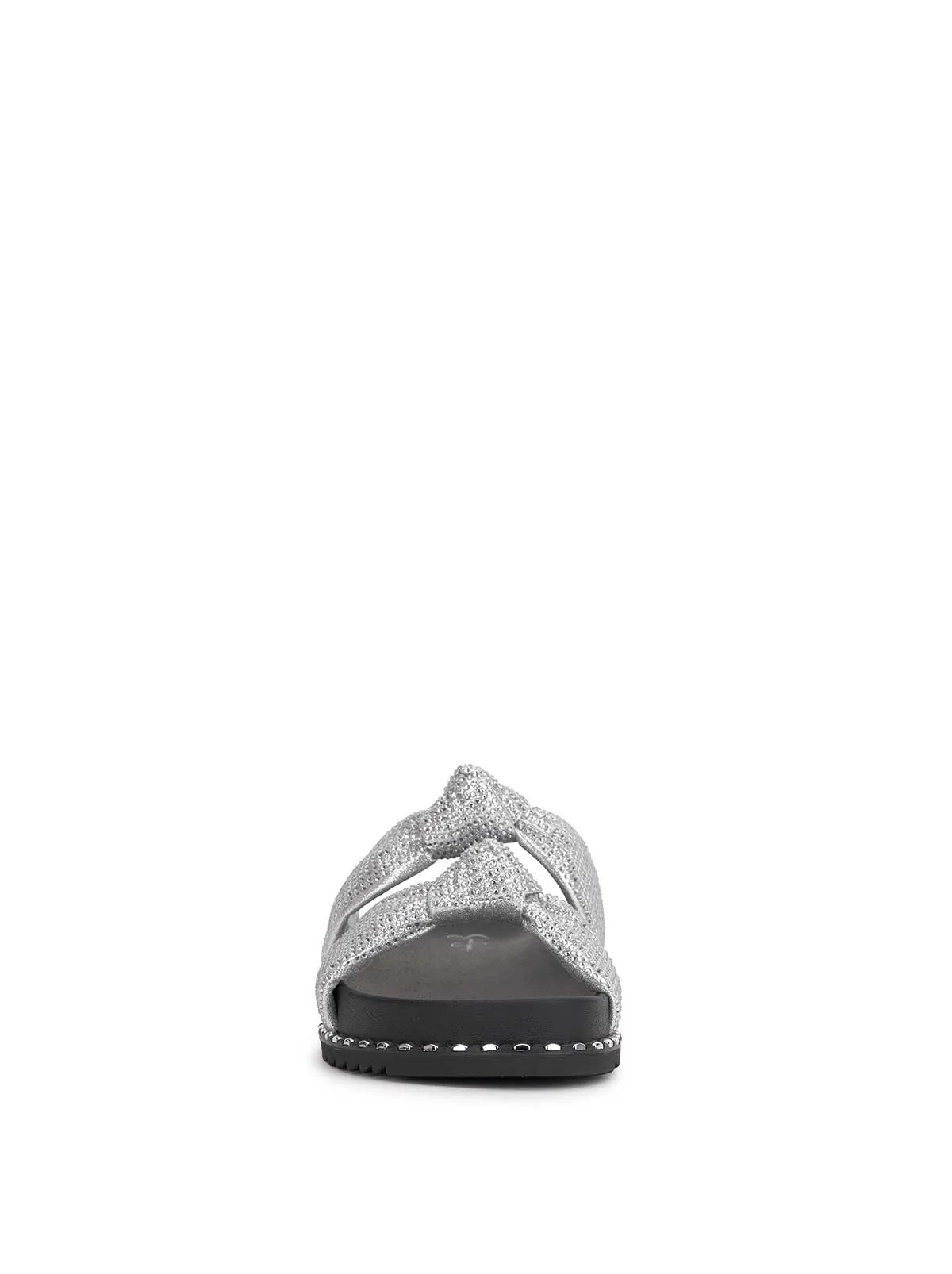 Caralyna Flat Sandal in Silver sold by Jessica Simpson product image thumbnail 2