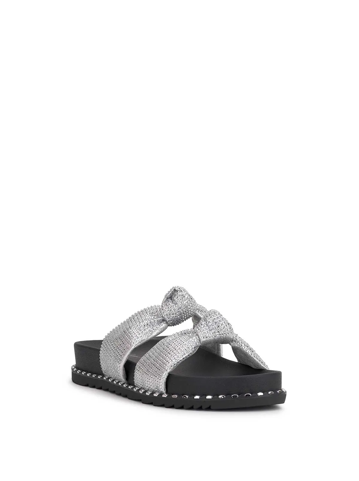 Caralyna Flat Sandal in Silver sold by Jessica Simpson product image thumbnail 4