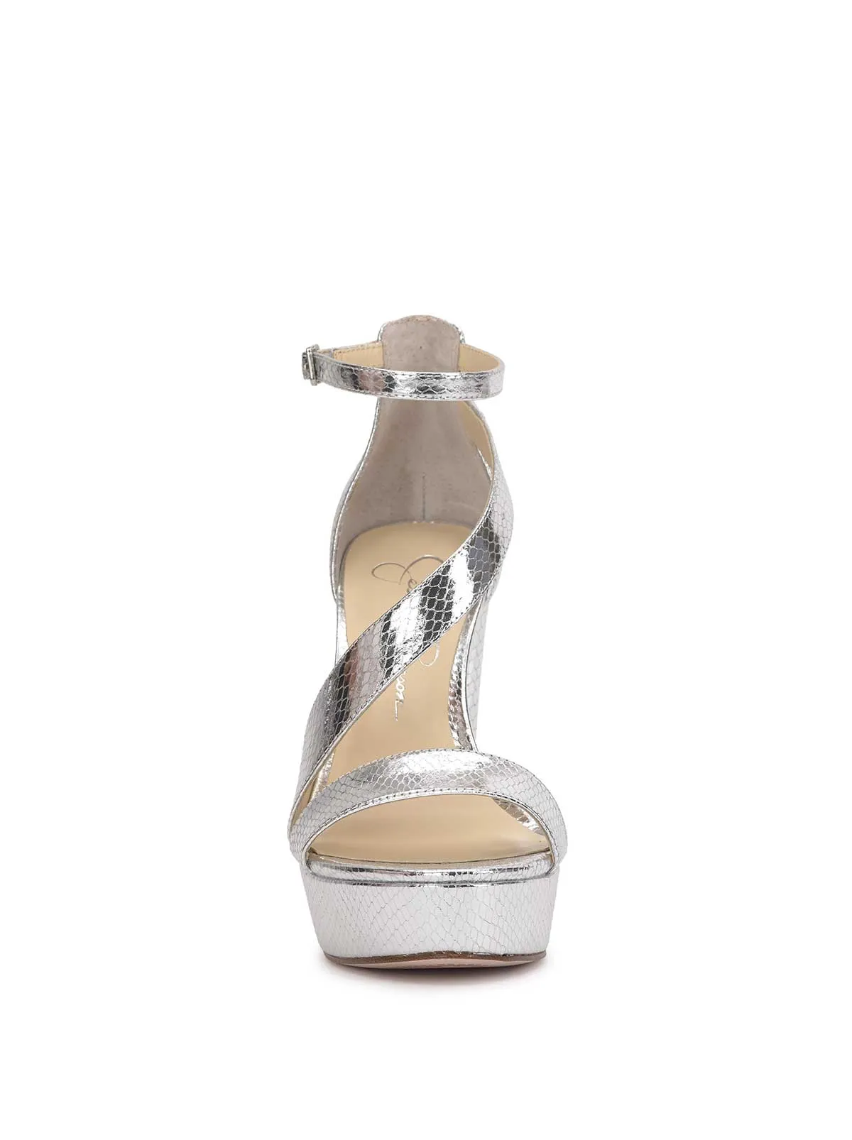 Iley Platform Sandal in Silver sold by Jessica Simpson product image thumbnail 2