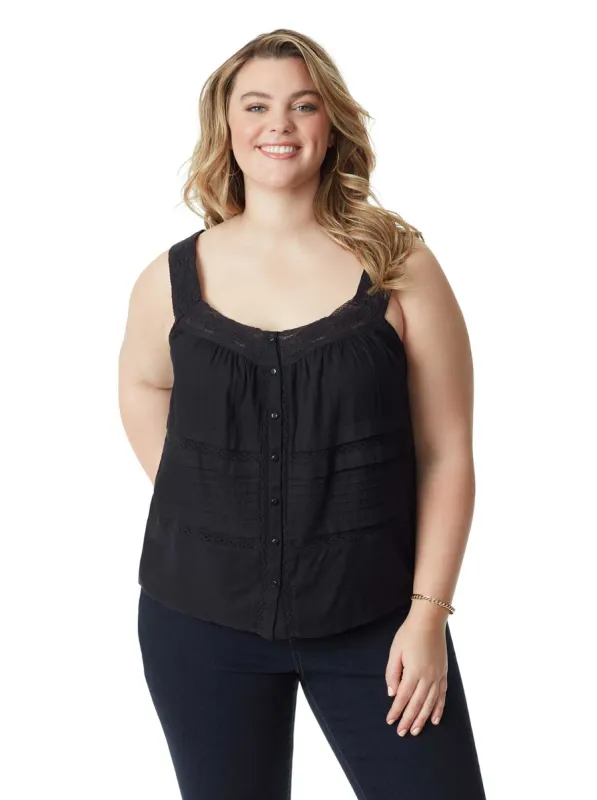 Julette Cami in Black sold by Jessica Simpson