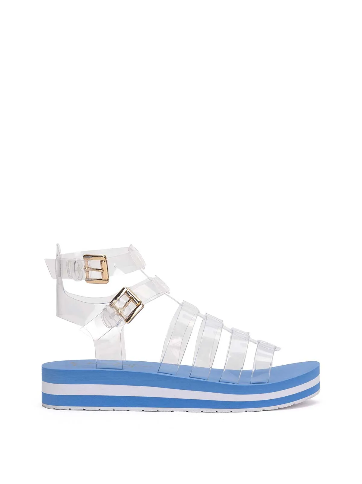 Bimala Sandal in Blue sold by Jessica Simpson