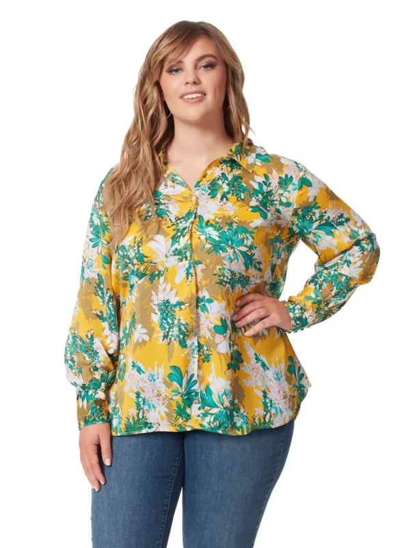 Holland Top in Bloom Field Golden Rod sold by Jessica Simpson