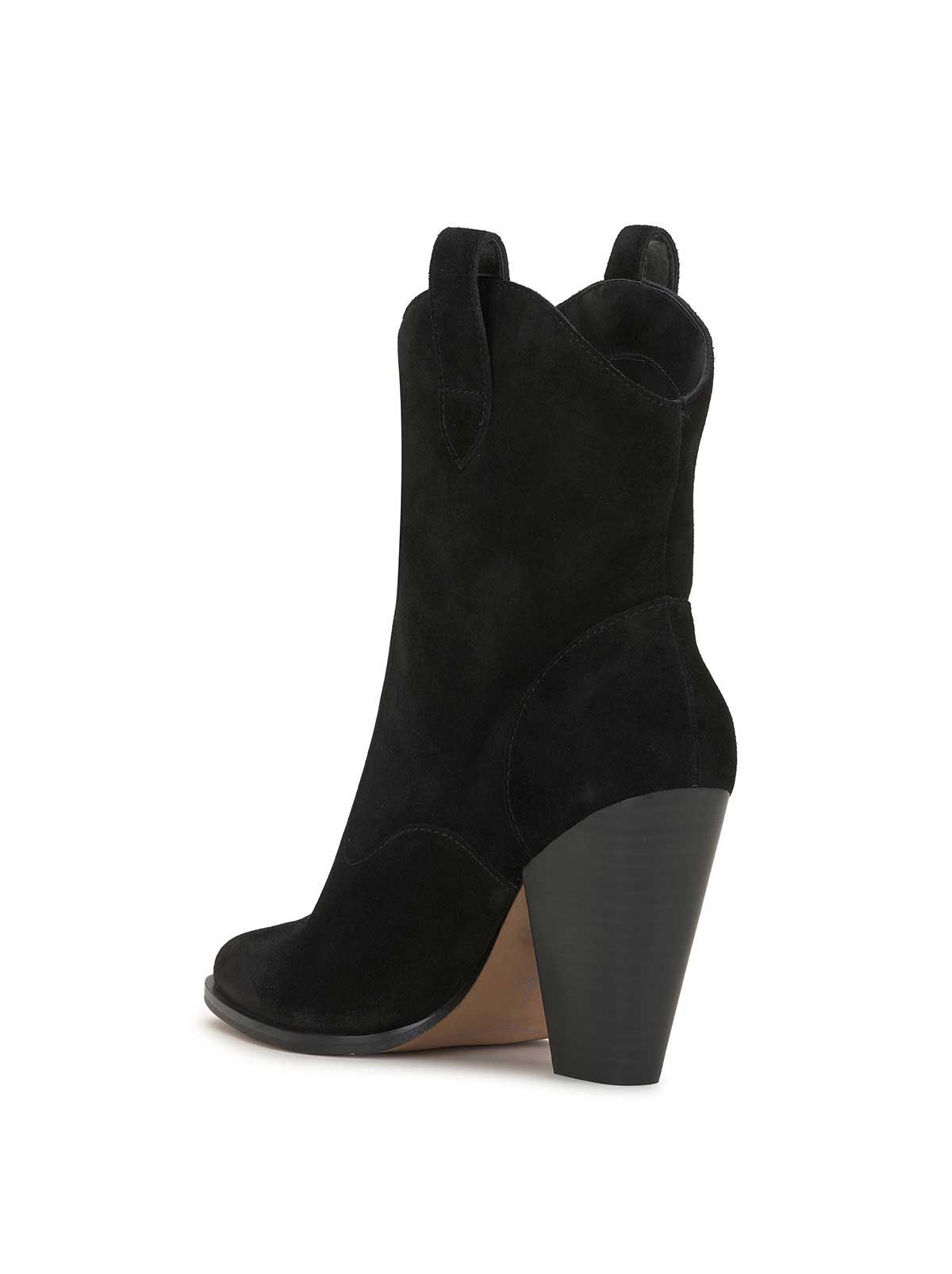 Cissely Western Bootie in Black Suede sold by Jessica Simpson product image thumbnail 3