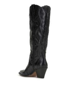 Zaikes Western Boot in Black sold by Jessica Simpson