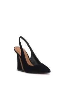 Jiles Pump in Black Suede sold by Jessica Simpson