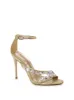 Raela Embellished High Heel Sandal in Gold sold by Jessica Simpson