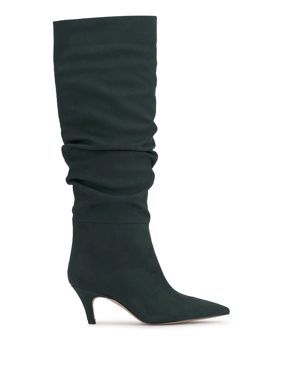 Naevy Slouch Boot in Evergreen sold by Jessica Simpson
