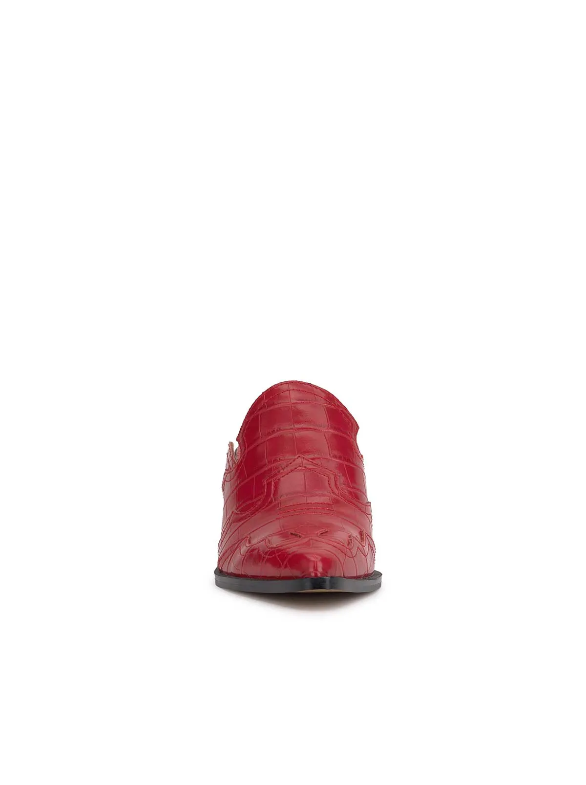 Zurina Heeled Mule in Red Muse sold by Jessica Simpson product image thumbnail 3