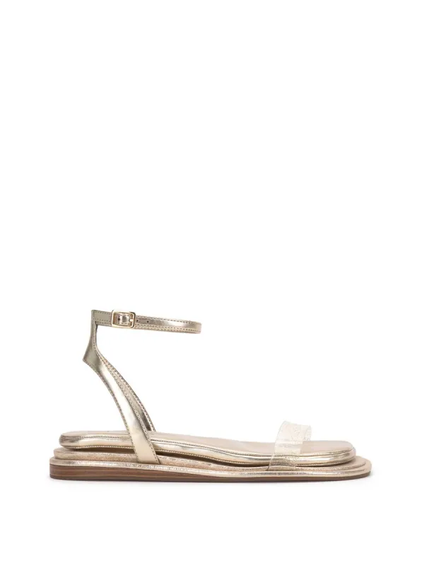 Betania Sandal in Champagne sold by Jessica Simpson