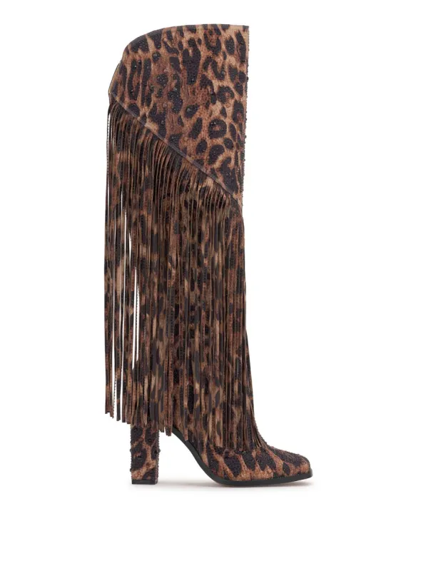 Asire Boot in Leopard sold by Jessica Simpson