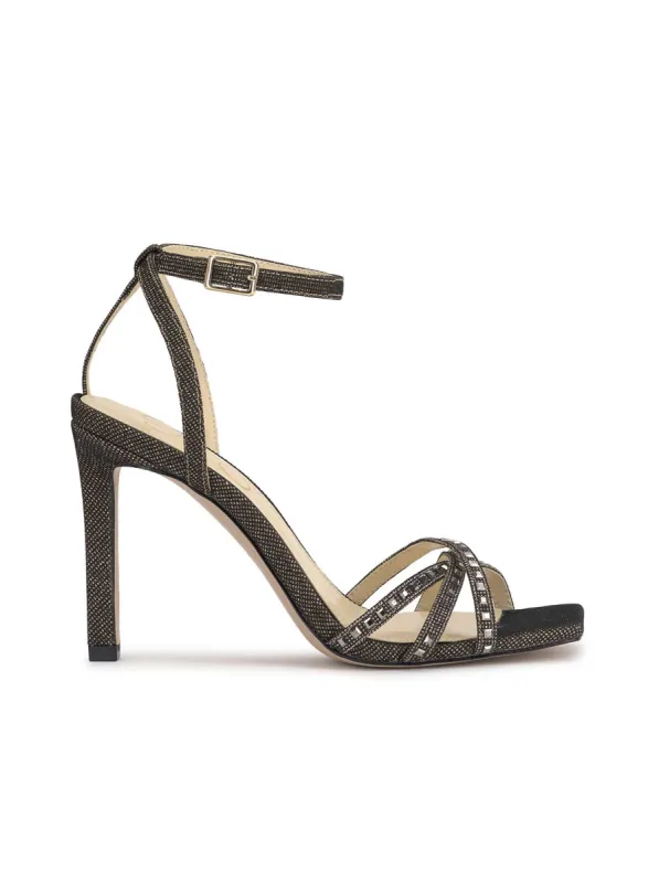 Leonah High Heel Sandal in Bronzed Black sold by Jessica Simpson