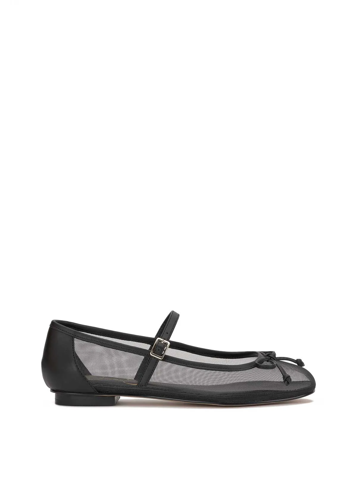 Katelind Mesh Ballet Flat in Black sold by Jessica Simpson
