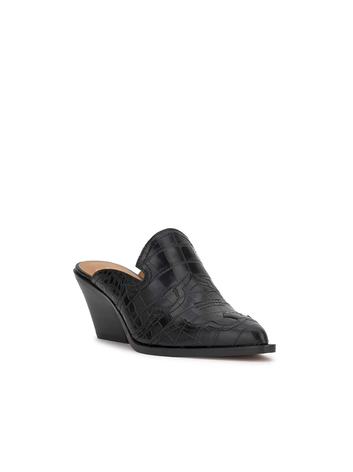 Zurina Heeled Mule in Black sold by Jessica Simpson product image thumbnail 4