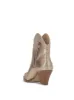 Zolly Embellished Western Bootie in Champagne sold by Jessica Simpson