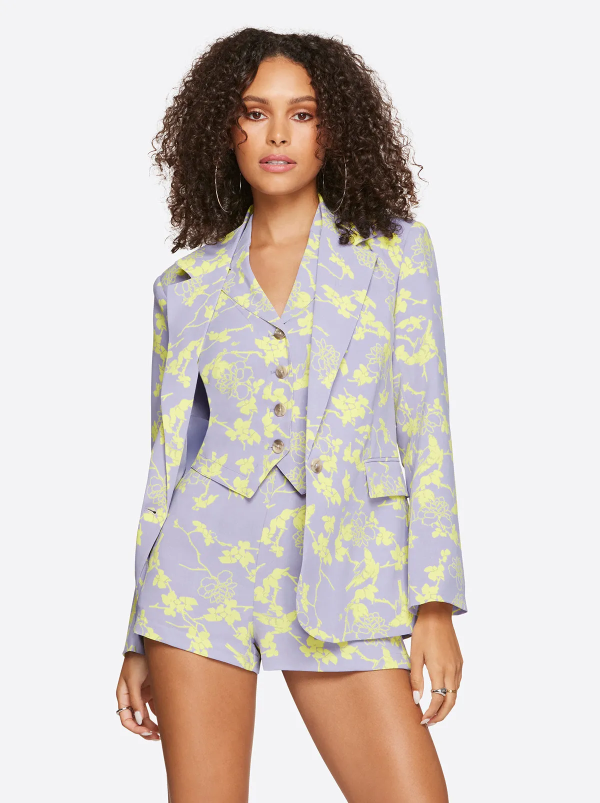 Kailani Blazer in Hidden Lotus sold by Jessica Simpson product image thumbnail 2