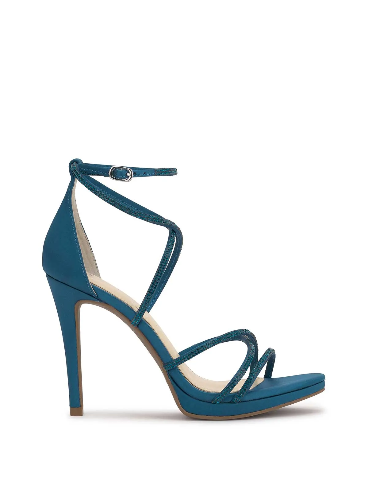 Jaeya High Heel in Teal sold by Jessica Simpson
