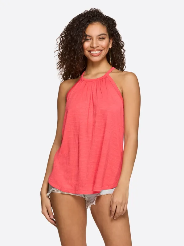 Nyre Tank in Rose of Sharon sold by Jessica Simpson