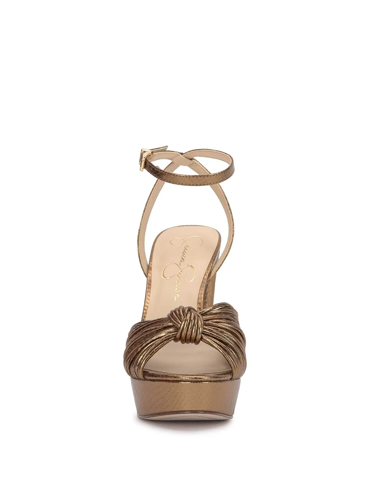 Immie Platform Sandal in Bronze Snake sold by Jessica Simpson product image thumbnail 2