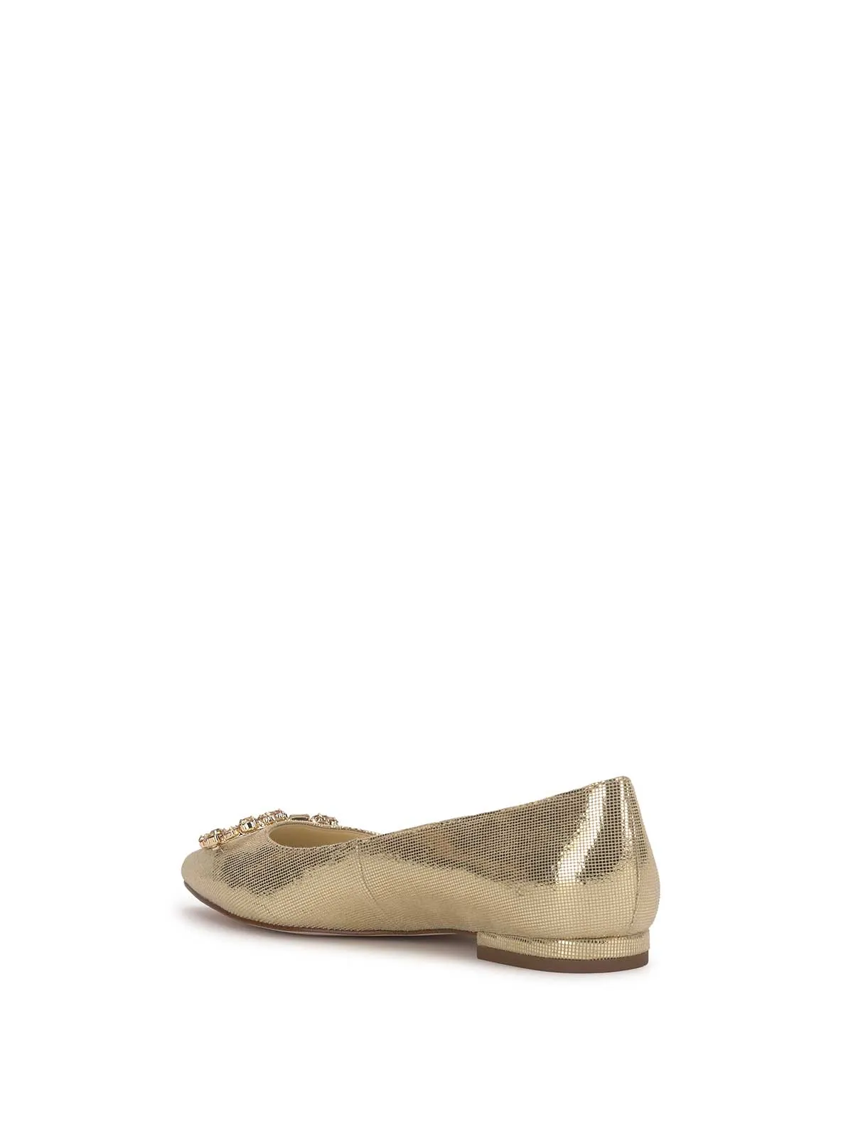 Elika Ballet Flat in Gold sold by Jessica Simpson product image thumbnail 3