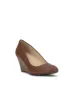 Sampson Wedge in Almond sold by Jessica Simpson