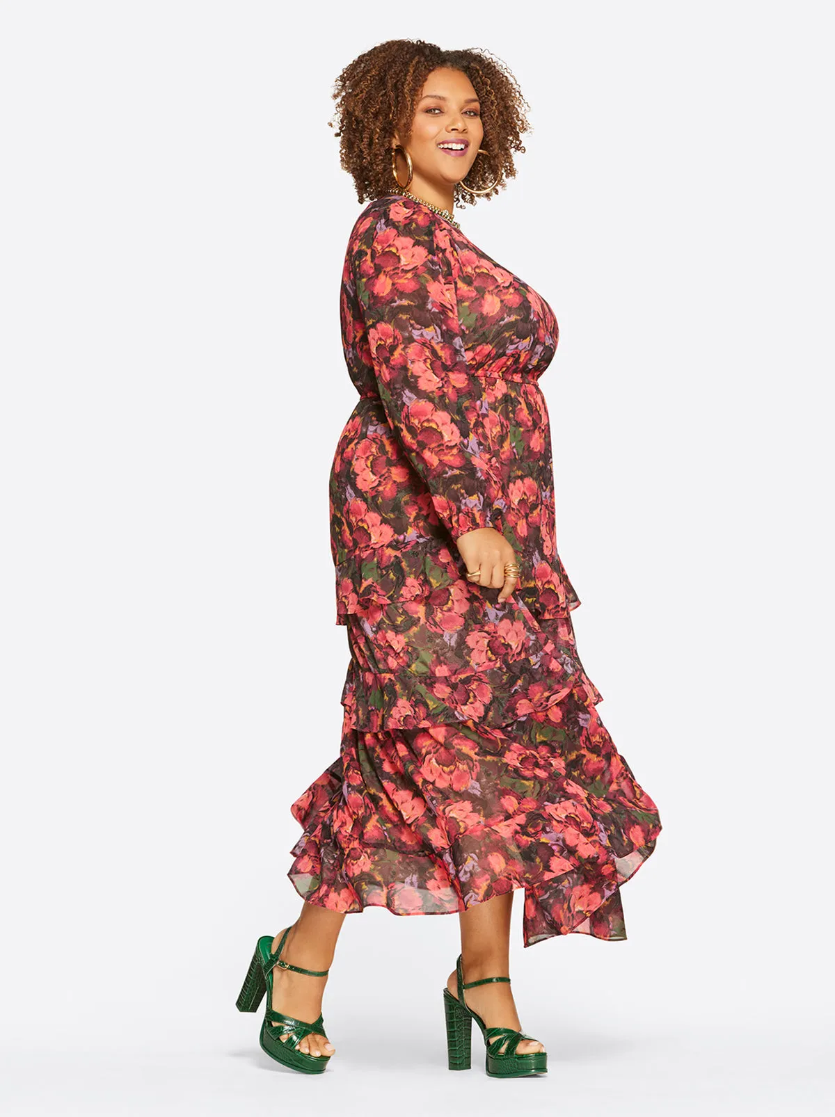 Tabatha Dress in Posy Symphony sold by Jessica Simpson product image thumbnail 5